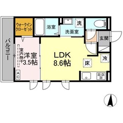 カトレアⅦの物件間取画像